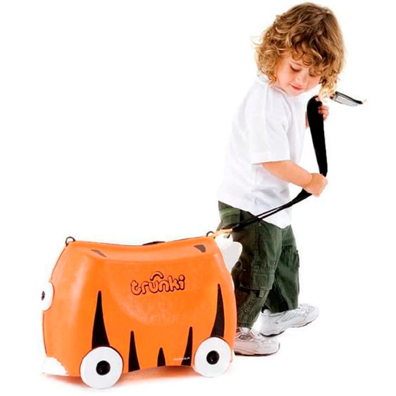 Trunki Ride-On Suitcase and Hand Luggage Tipu Tiger thumbnail 2