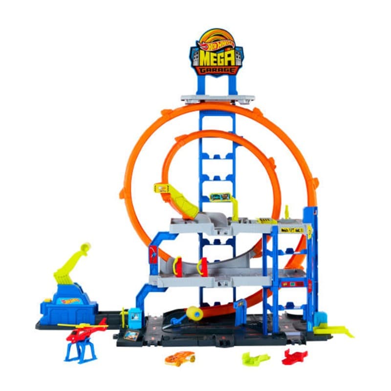 Hot Wheels City New Mega Loop Garage thumbnail 2
