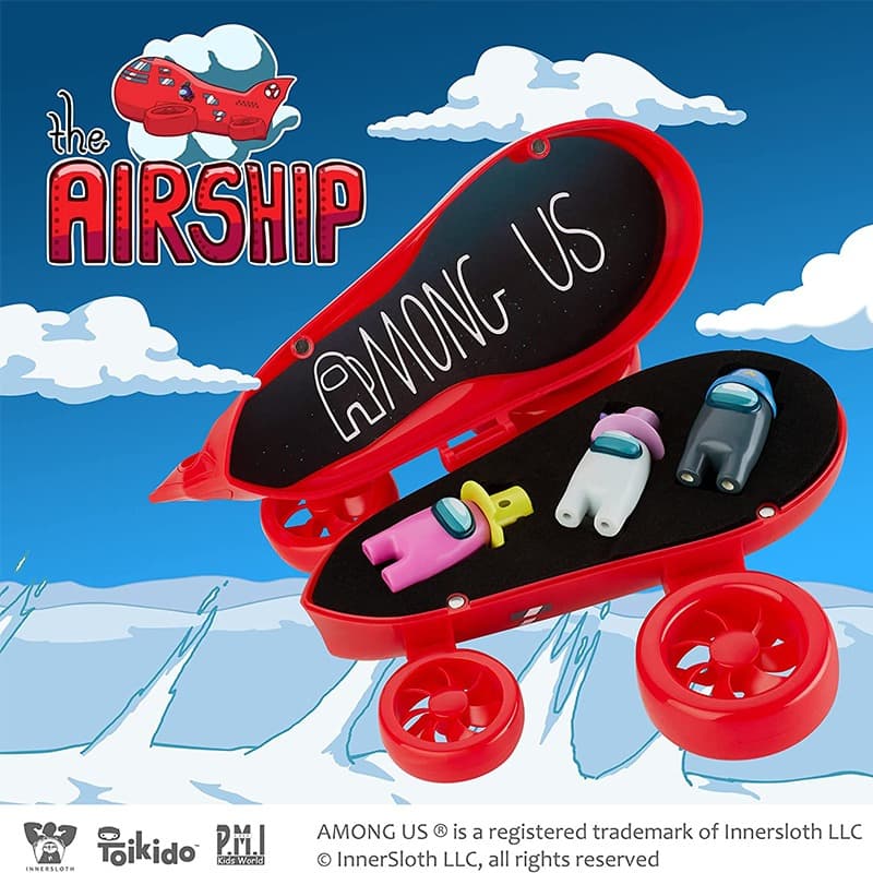 Toikido Among Us Airship Iconic Red Among Us Ship con thumbnail 5