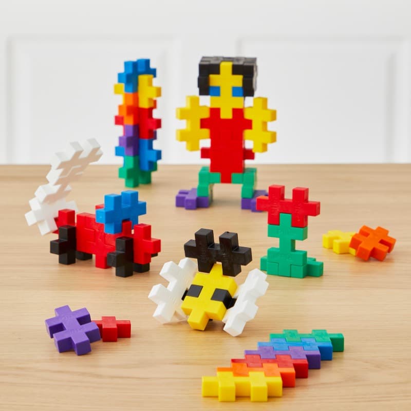 Little Builder Bundle (Plus-Plus BIG Building Set + Frank Match It Puzzle) thumbnail 4