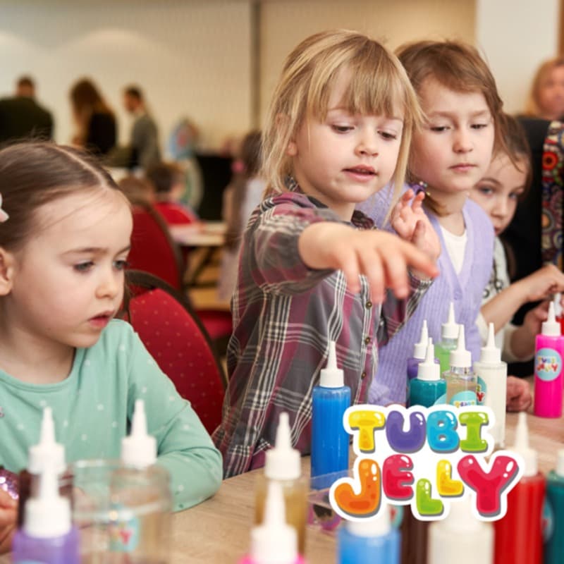 Tuban Toby Jelly Set with Mini Dinosaur Aquarium - 6 Colors thumbnail 2