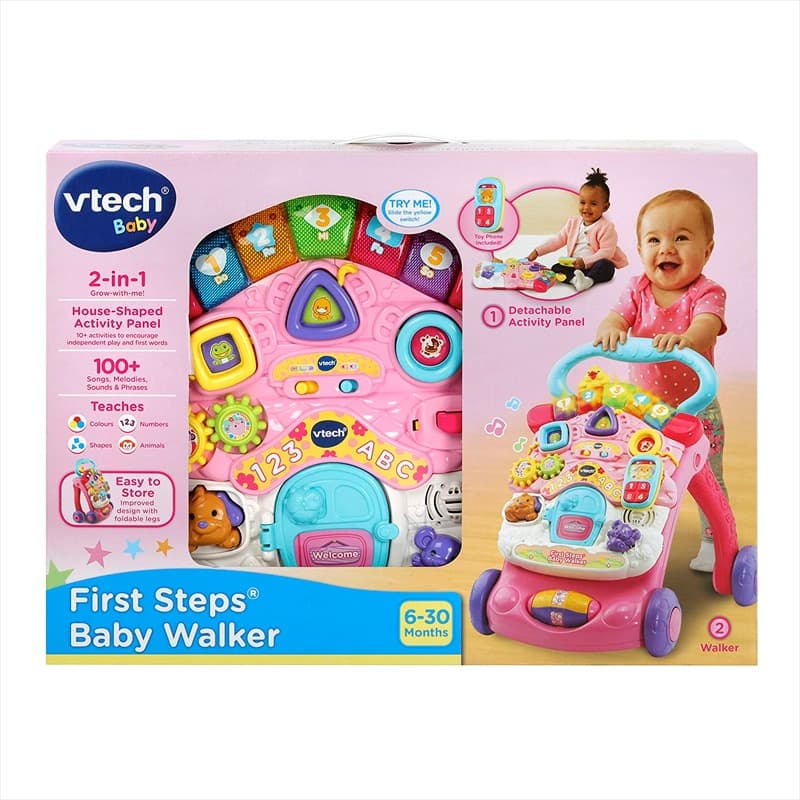Vtech First Steps Baby Walker - Pink