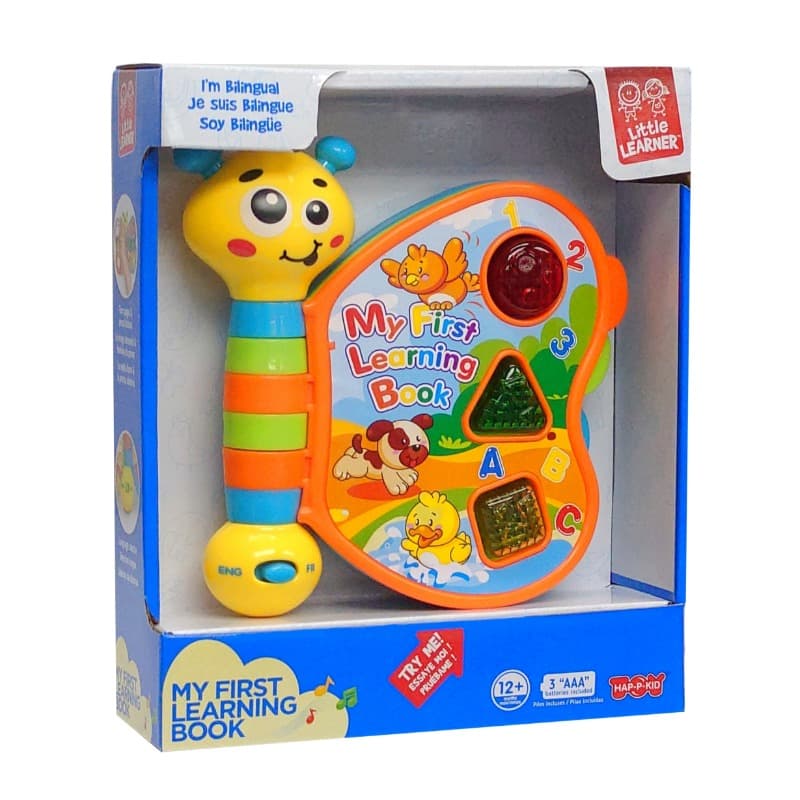 Little Learners My First Learning Book Interactive Toy