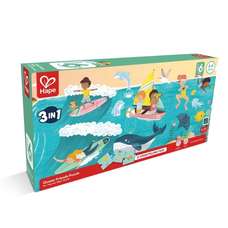 Hape Ocean Friends Puzzle