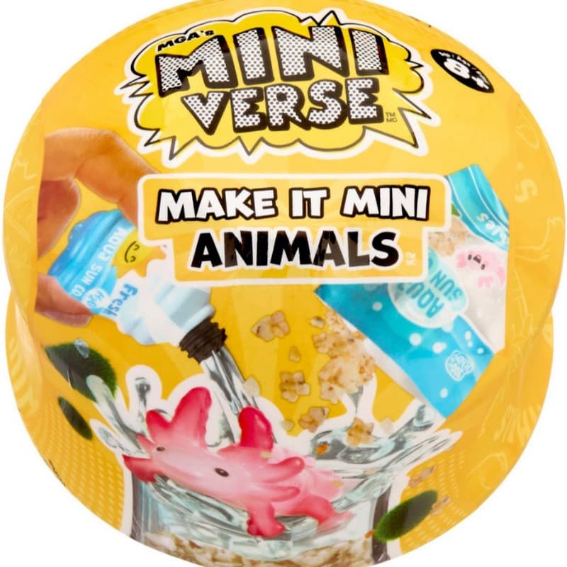 Miniverse Make It Mini Animals - DIY Resin Mini Animal Craft Kit.