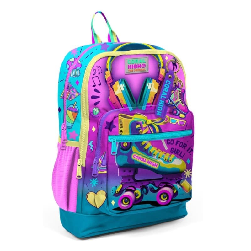 Trendy Girls’ School Backpack