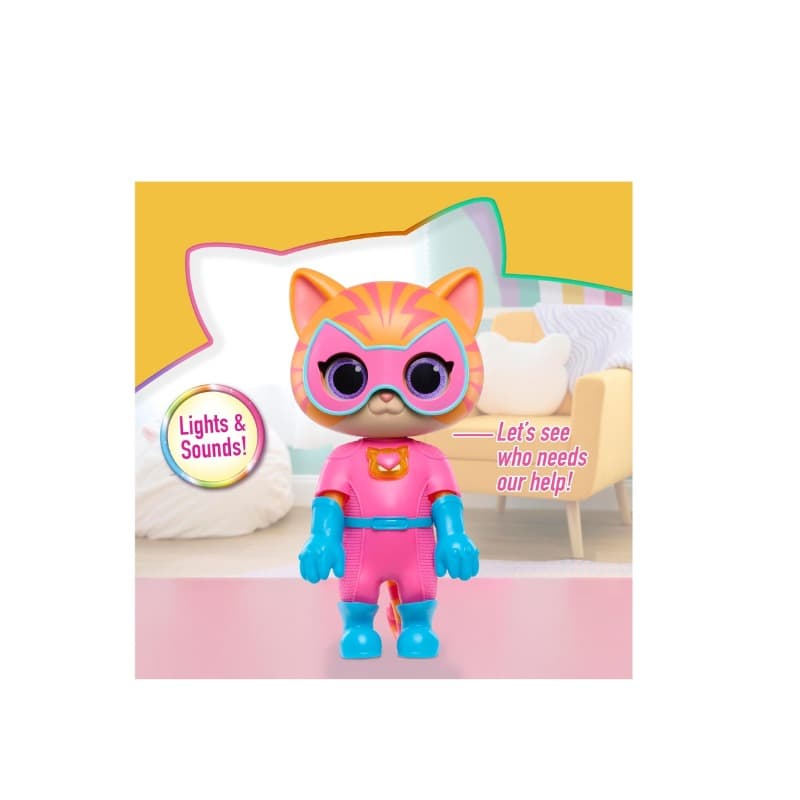 Disney Junior SuperKitties Cat Tastic Transforming Figure - Ginny thumbnail 4