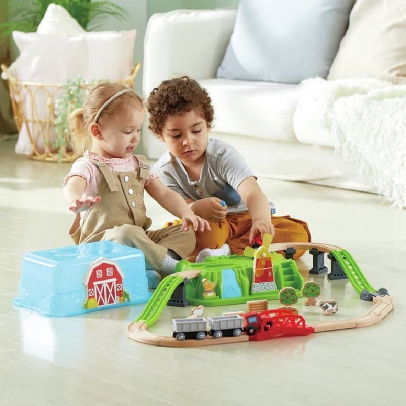 Hape Countryside Train Bucket Set thumbnail 3