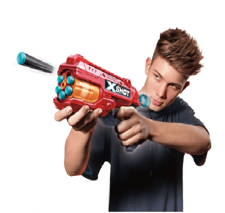 X-Shot - Excel Fury 4 Foam Dart Blaster thumbnail 4