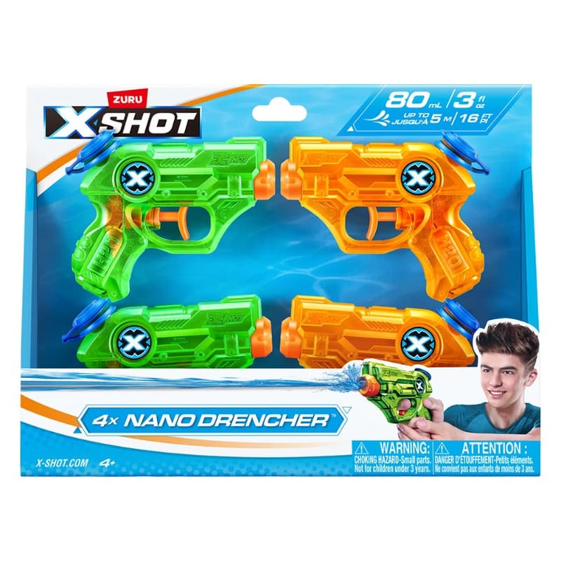 X-Shot Water Nano Drencher 4pk thumbnail 3
