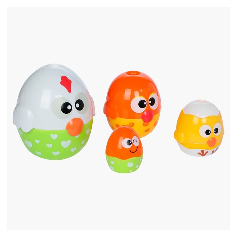 Chicken And Eggs Stacking Cup Set thumbnail 3