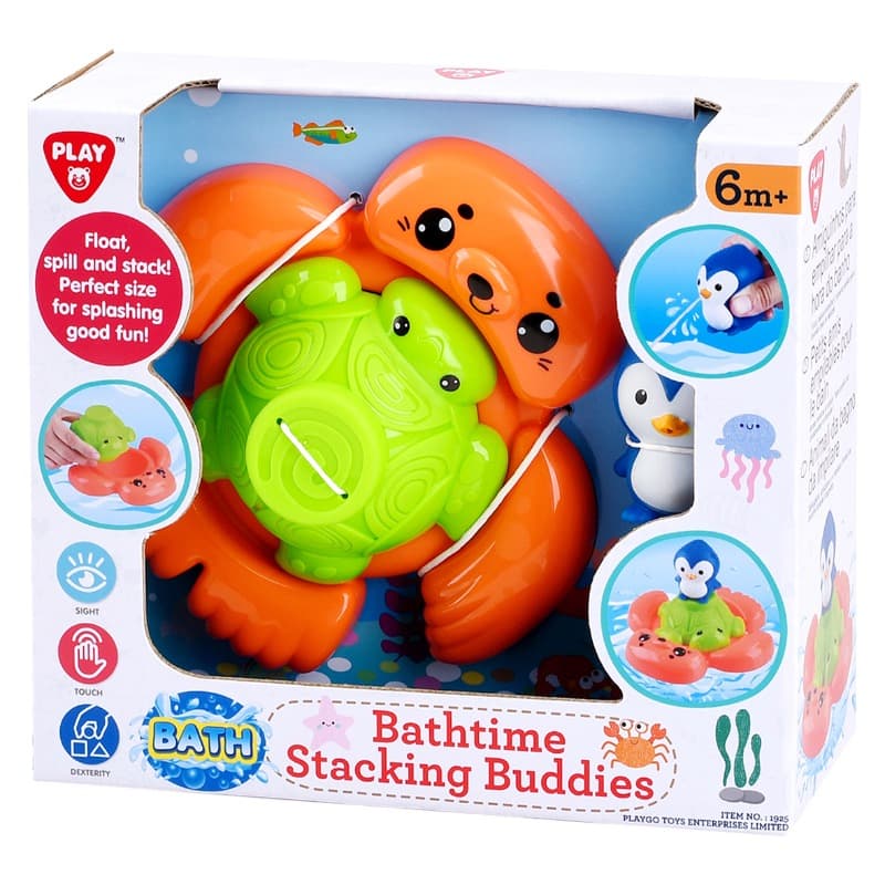 Play Go Bath Time Stacking Buddies