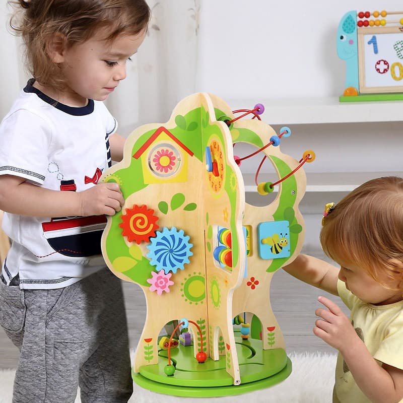 Tooky Toy - Wooden Activity Tree thumbnail 3