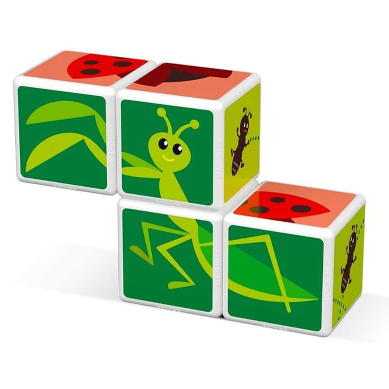 Geomag MagiCube Printed Insects With Cards 7Pcs thumbnail 4