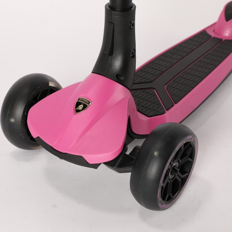 Lamborghini Kids Scooter 3 Wheels - Pink thumbnail 4
