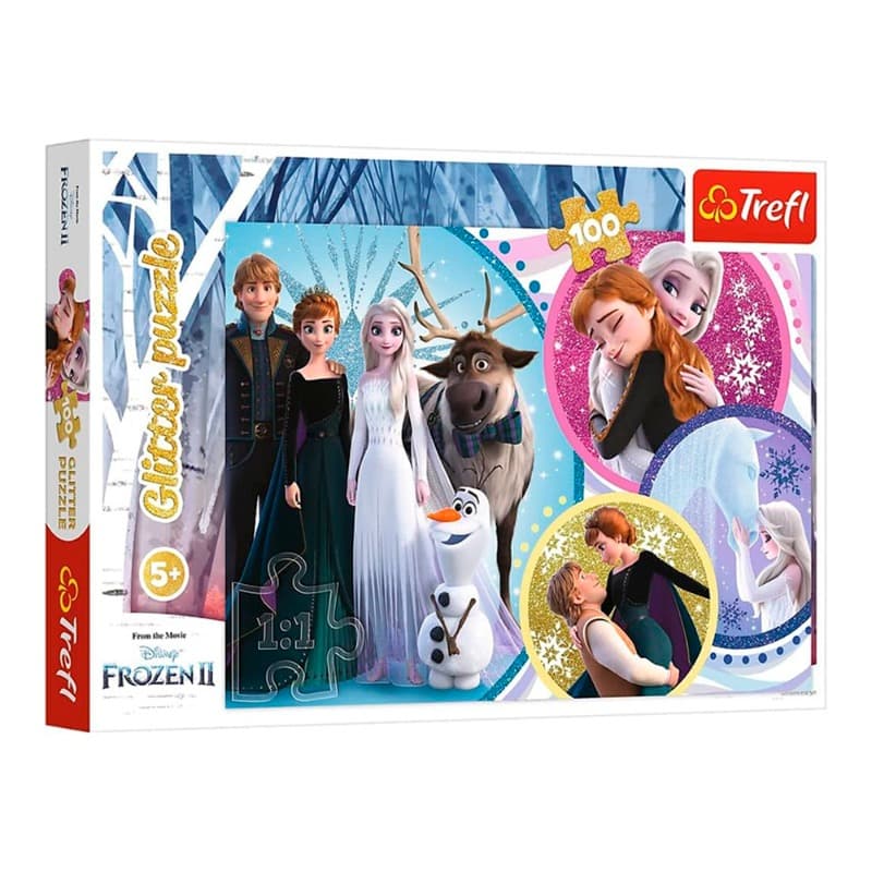 Trefl Disney Frozen In the Glow of Love Puzzle - 100 Pcs