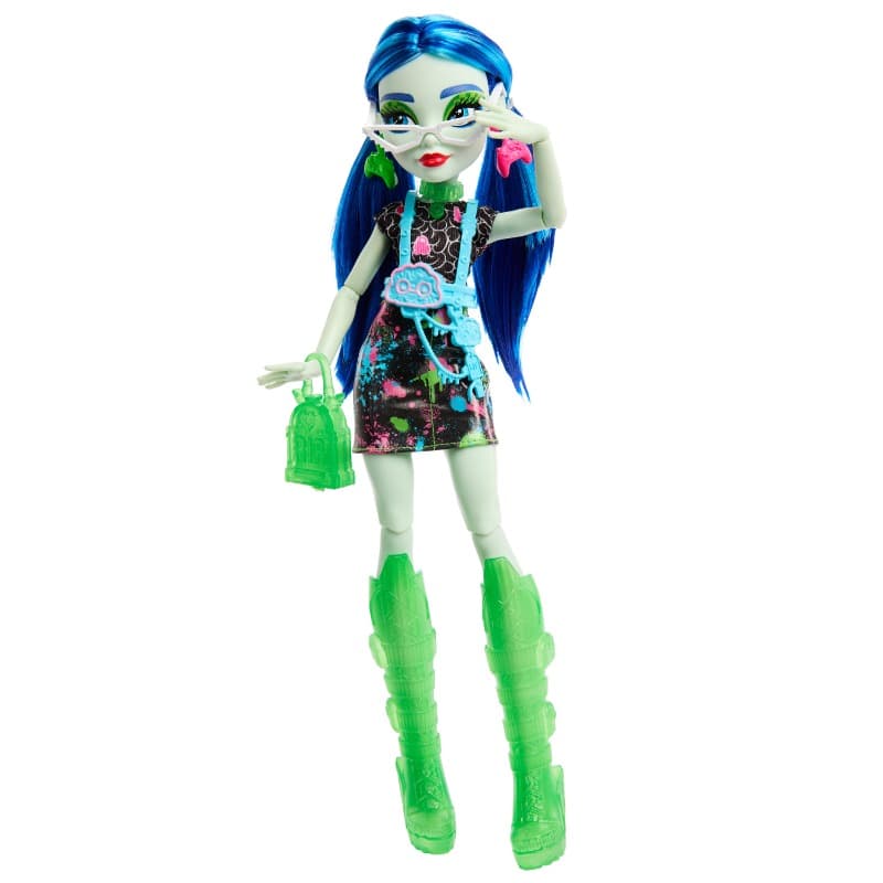 Monster High Gulia Doll Wears Skulltimite Neon Frets thumbnail 4