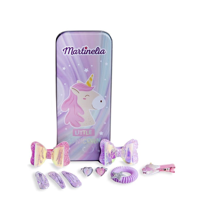 Martinelia Unicorn Tin Box with Hair Accessories thumbnail 2
