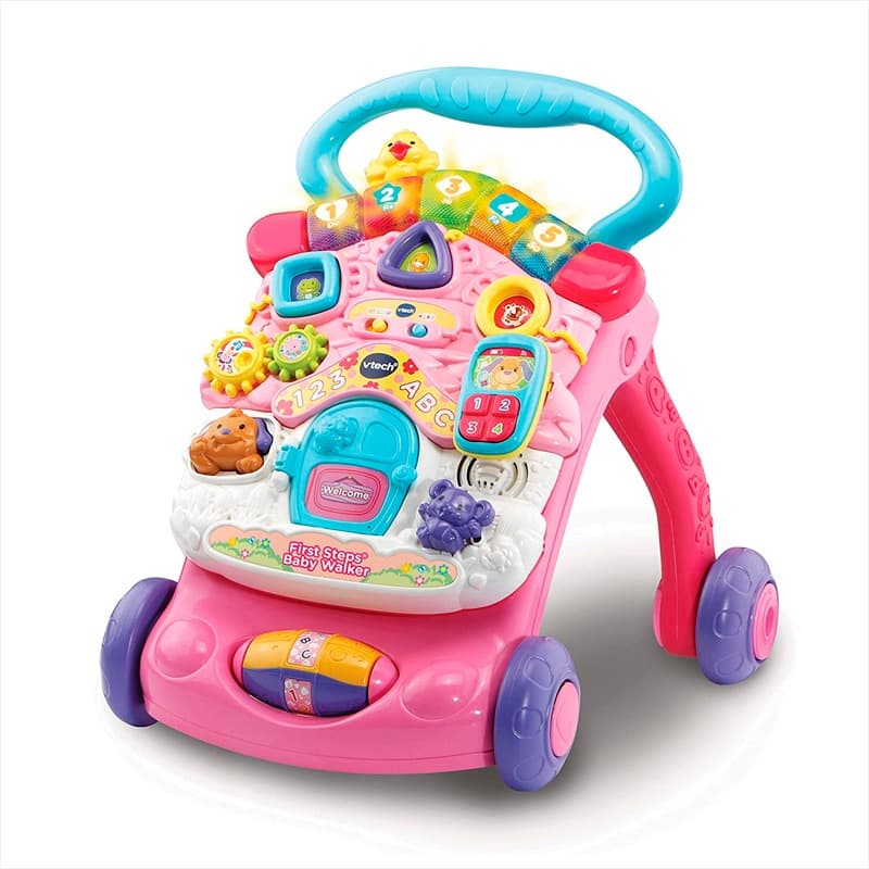 Vtech First Steps Baby Walker - Pink thumbnail 2