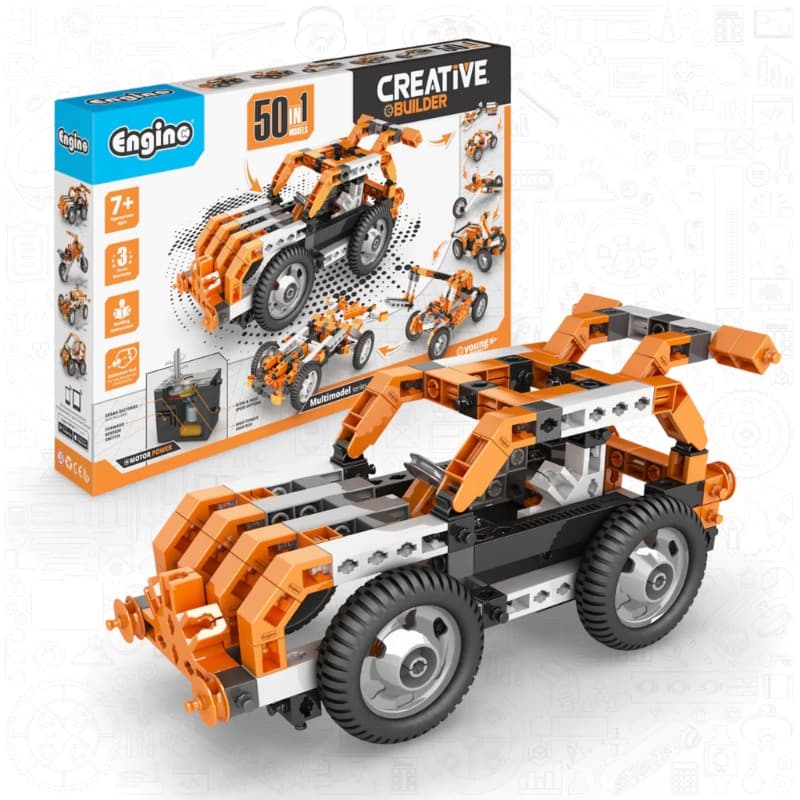 Engino 50 Models Motorized Set Multimodel Set