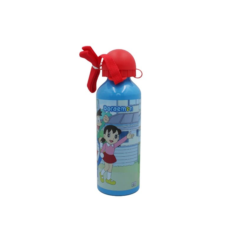 Doraemon Metal Water Bottle With Straps thumbnail 2