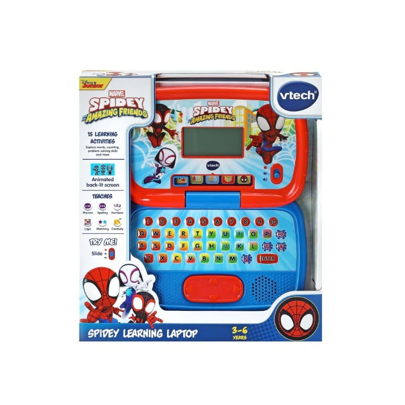 VTech Spidey Learning Laptop Educational Toy For Kids thumbnail 2