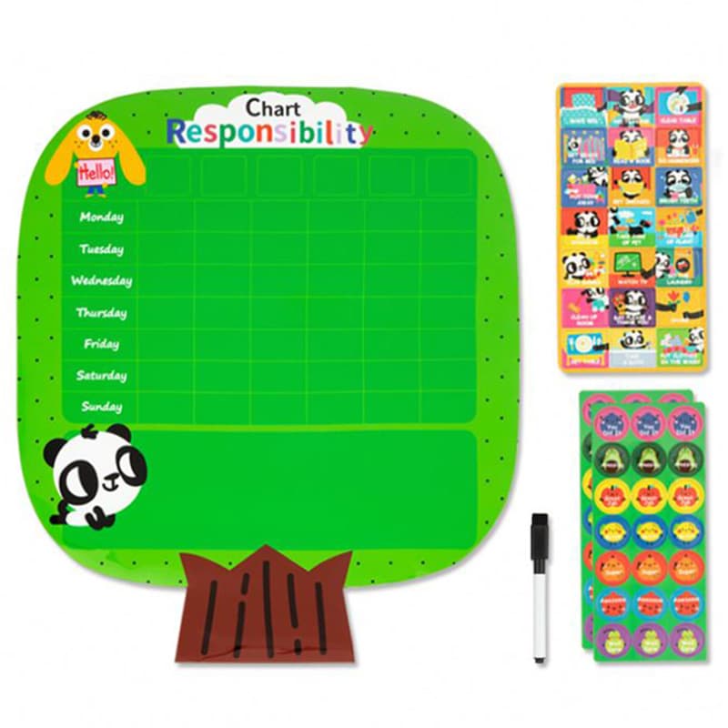 Tooky Land Magnetic Responsibility Chart - 73 Pcs thumbnail 2