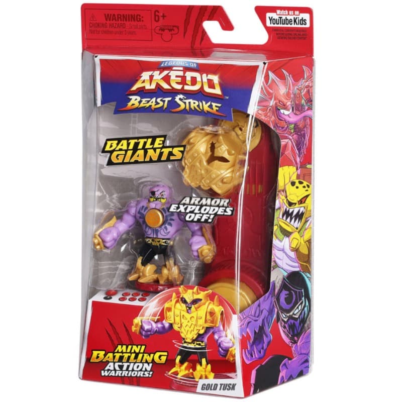 Akedo S5 Giants Beast Single Pk Gold Tusk thumbnail 4