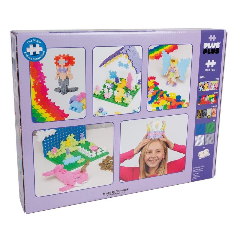 Plus Plus Learn To Build Pastel - 1200 PCS thumbnail 2