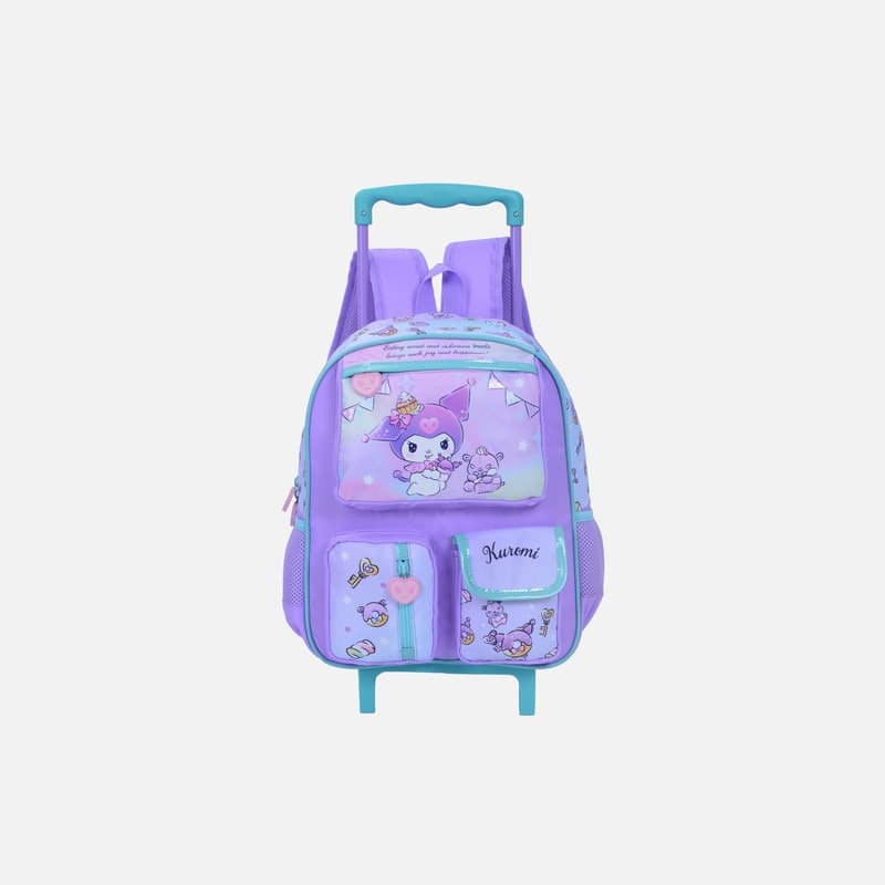 Trolley 1 Main Compartments and 2 Side Pockets and 3 Front Pockets 13.5"