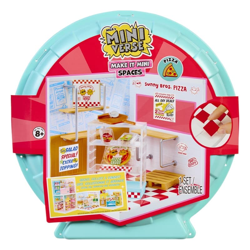 MGA’s Miniverse Make It Mini Spaces Starter Pack – Red