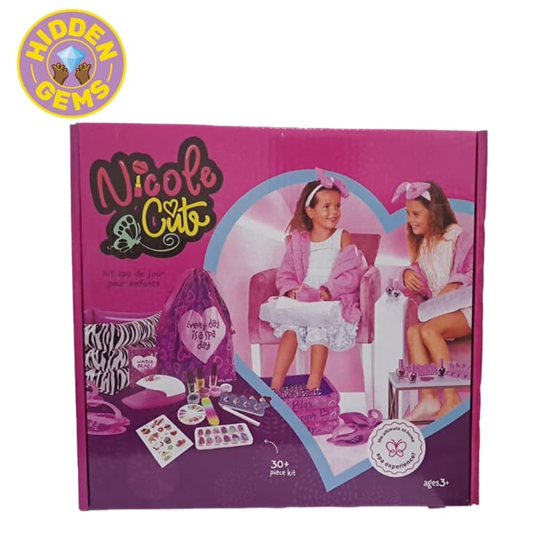 DIY Toys - Nail Art Spa Bucket Salon Set