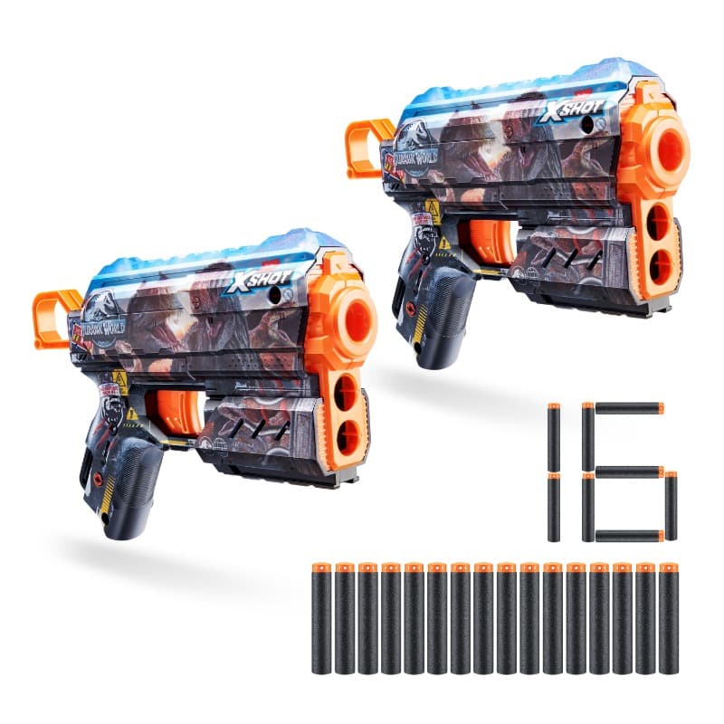 X-Shot Skins Jurassic Flux Combo 2pk