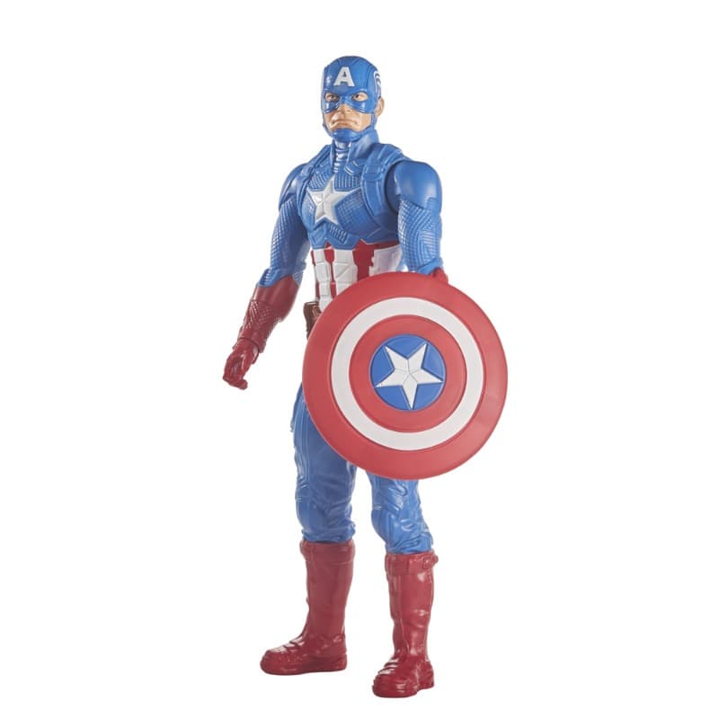 Marvel Avengers Captain America Titan Hero 12 cm Action Figure thumbnail 2