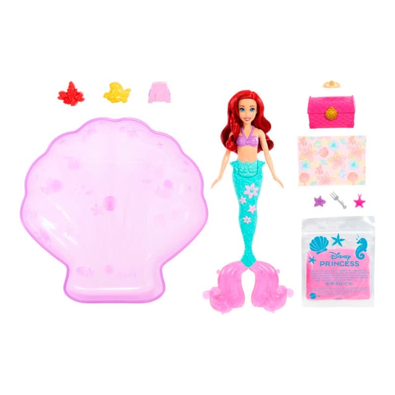 Disney Princess Sand & Swim Ariel Fashion Doll thumbnail 2