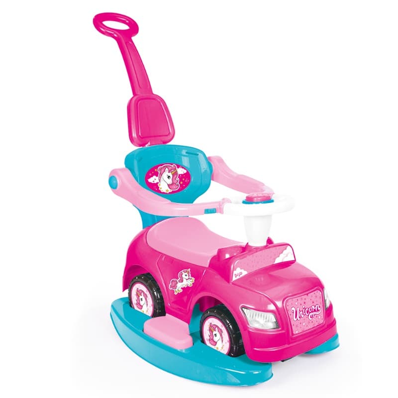 Dolu - Unicorn Step Car 4 in 1 - Pink