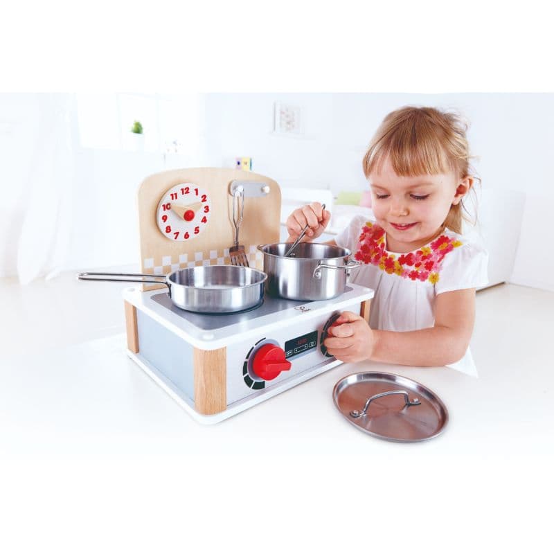 Hape - 2-in-1 Kitchen & Grill Set thumbnail 3