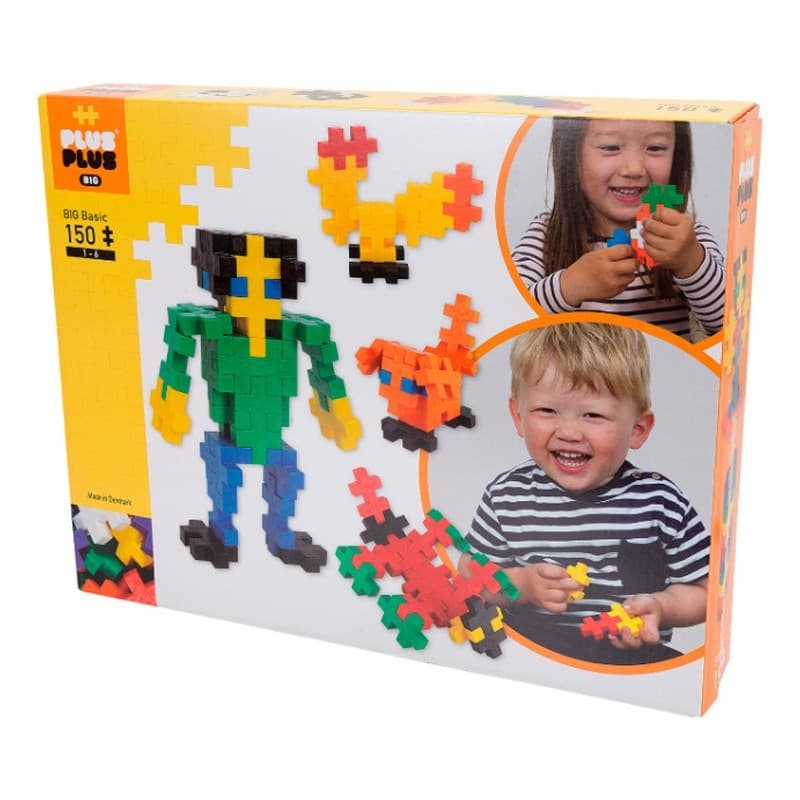 Little Builder Bundle (Plus-Plus BIG Building Set + Frank Match It Puzzle) thumbnail 2