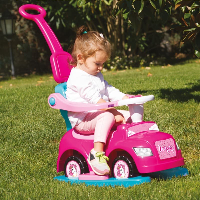 Dolu - Unicorn Step Car 4 in 1 - Pink thumbnail 4