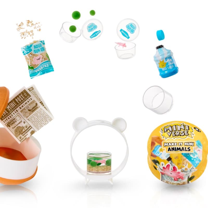 Miniverse Make It Mini Animals - DIY Resin Mini Animal Craft Kit. thumbnail 4