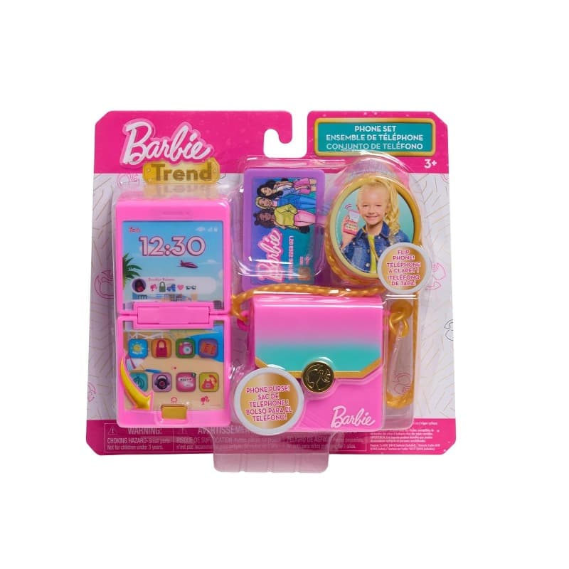Barbie Trend Lights and Sounds Phone Interactive Toy