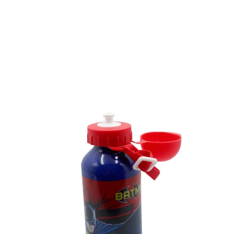DC Batman Metal Water Bottle With Straps thumbnail 4