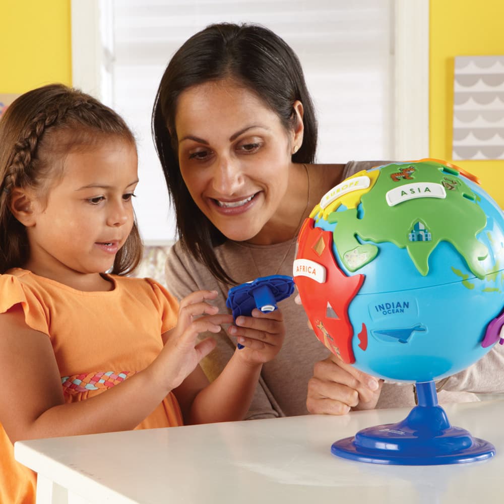 Learning Resources Puzzle Globe 3-D Geography Puzzle thumbnail 4