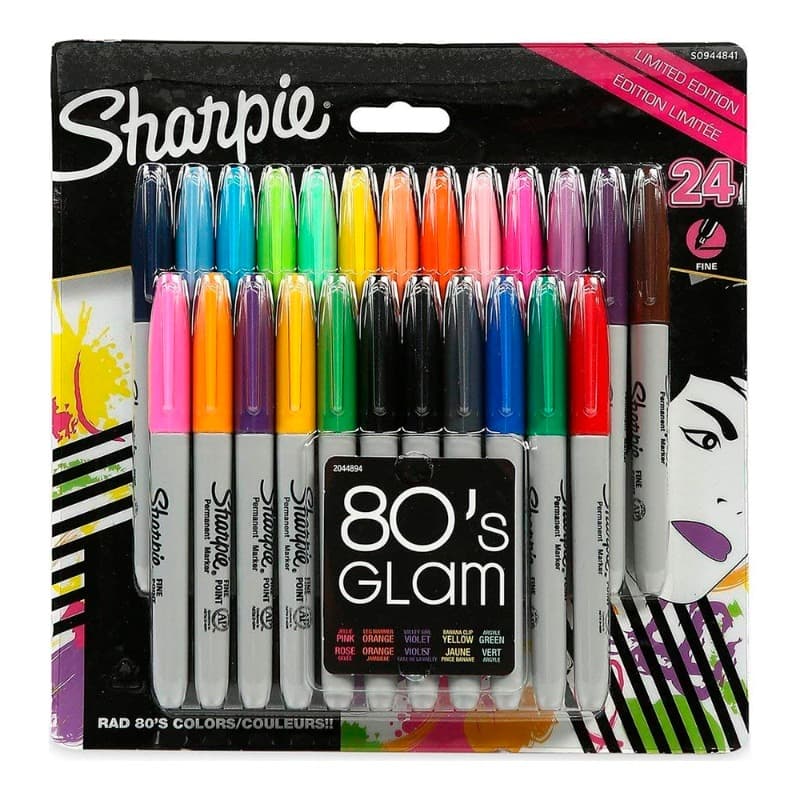 Sharpie - Fine Pack Of 24 Assorted Pastel Markers thumbnail 4