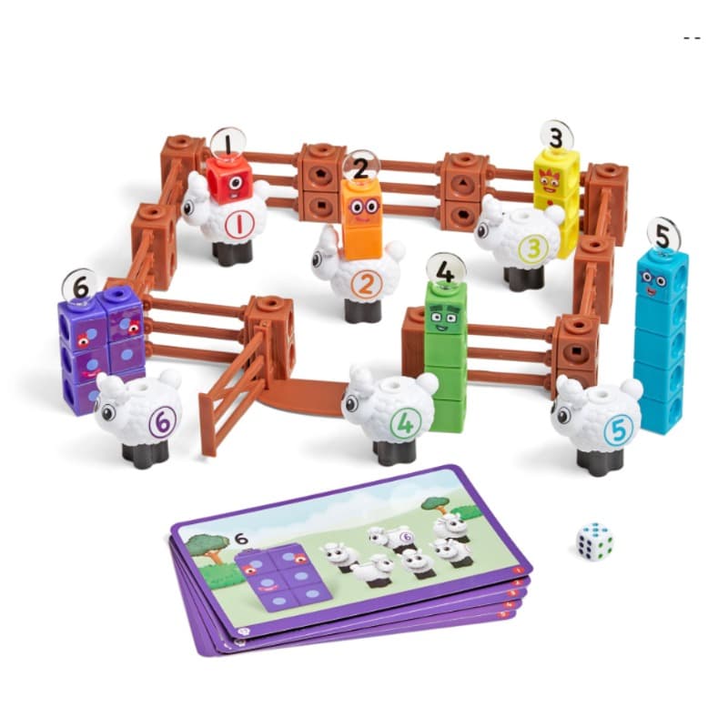 Learning Resources - MathLink Cubes Numberblocks Sheep Farm Activity Set thumbnail 4
