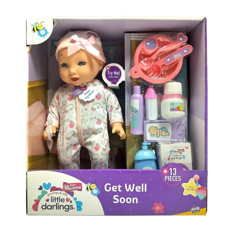 Baby Maziona Little Darlings Get Well Soon - 15 Pcs