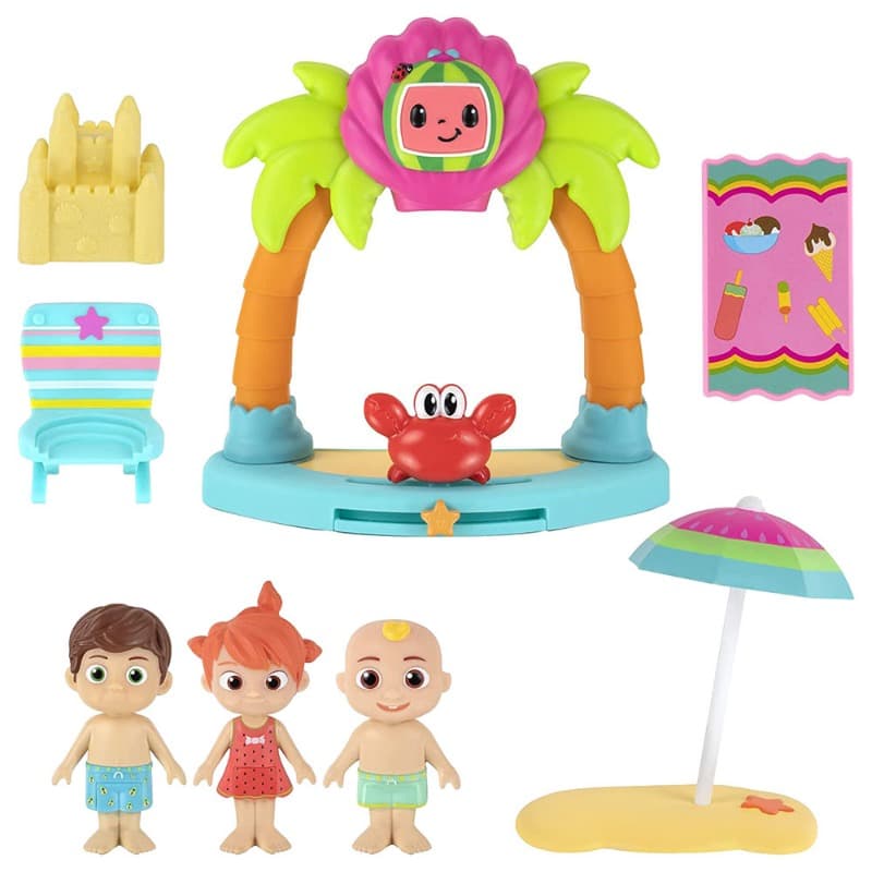 Buy 1 Get 1 Free - Cocomelon Deluxe Beach time Play Time Set thumbnail 3