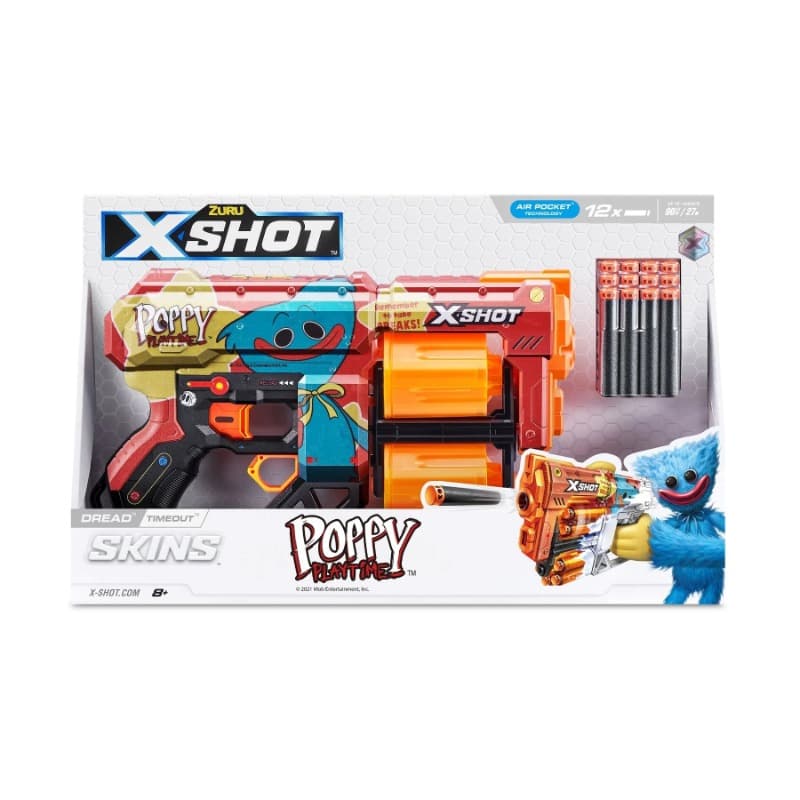 X-Shot Skins Dread Poppy Playtime 12Darts S1 -Multi Color