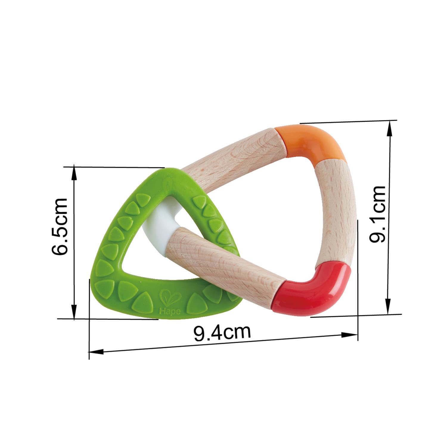 Hape - Double Triangle Teether thumbnail 3