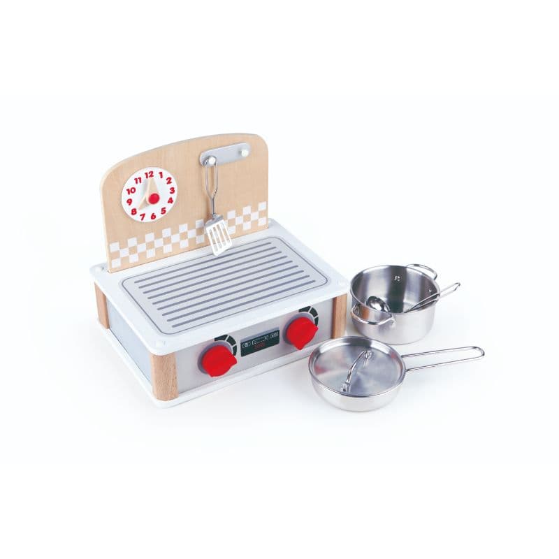 Hape - 2-in-1 Kitchen & Grill Set thumbnail 4
